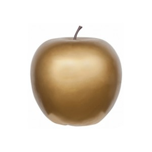 Dekorativní Apple Gold XS 15x17cm - Vyprodáno