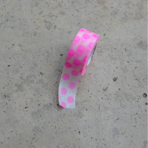 Washi páska "pink dots"