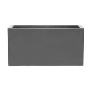 Fiberstone truhlík Grey lesklý 100x40x50cm