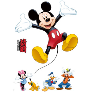 Komar 14017 Samolepící dekorace Mickey and Friends 50x70cm