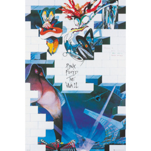 Plakát, Obraz - Pink Floyd: The Wall - Album, (61 x 91,5 cm)