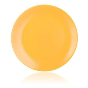 Banquet Talíř mělký žlutý mat 26,5 cm Amande