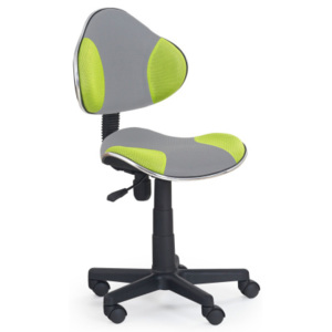 Halmar Dětská židle FLASH-2, šedá/zelená
