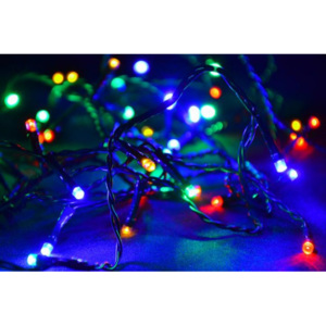 OEM D28706 Vánoční LED osvětlení 30 m - barevné, 300 diod