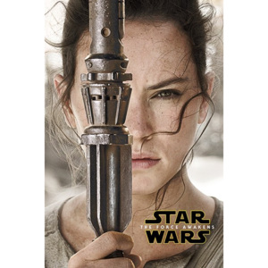 Plakát, Obraz - Star Wars VII: Síla se probouzí - Rey Teaser, (61 x 91,5 cm)