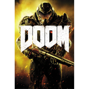 Plakát, Obraz - Doom - Marine, (61 x 91,5 cm)