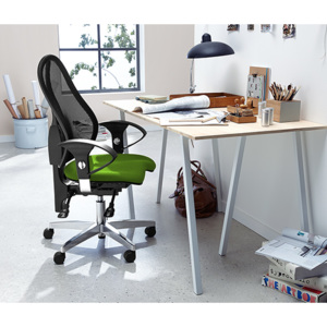 Kancelářská židle, zelená