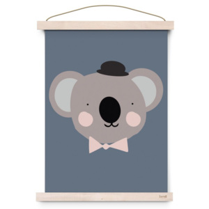 Plakát do dětského pokojíčku Sir Koala A3