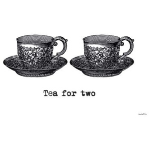 Obrázek Tea for two 30x40 cm