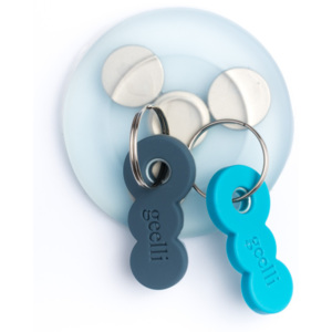 Samodržící věšák na klíče s magnetem Tiroasegno Light Blue