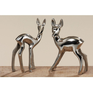 Sada 2 dekorativních sošek Boltze Bambi