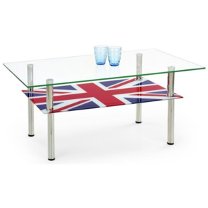 Smartshop Konferenční stolek KLEOPATRA, britská vlajka
