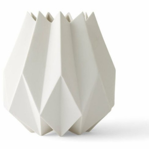 MENU Váza Folded Vase, Tall, White
