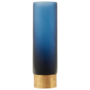 Skleněná váza Base Dark blue