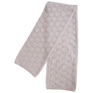 Pletená bavlněná deka Hedris růžová