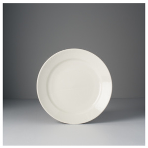 MIJ Kulatý talíř 23 x 4 cm bílý