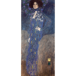Reprodukce obrazu Gustav Klimt - Emilie Flöge, 90 x 40 cm