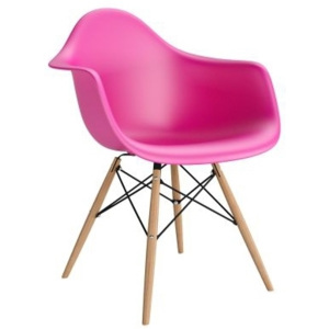 Designová židle DAW růžová A62271 CULTY plus