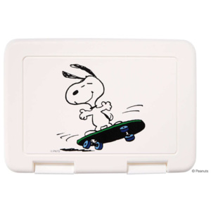 PEANUTS Svačinový box Snoopy skateboard