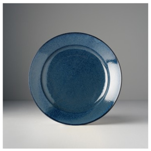 MIJ Mělký talíř Indigo Blue 23 cm