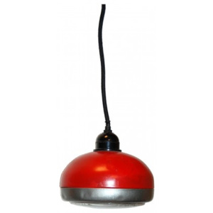 Industrial style, Červená stropní lampa 13xx15cm (979)