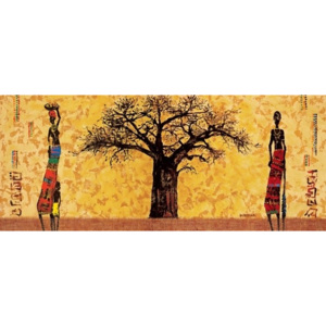 Obraz, Reprodukce - Baobab, Babakar, (100 x 50 cm)