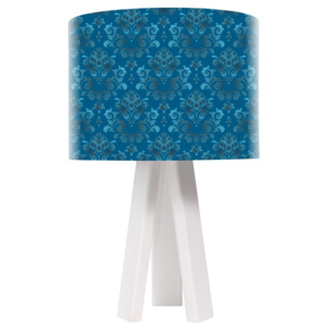 Svítidlo Art Deco Blue/Turquise stolní