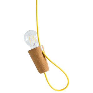 SININHO světlý korek, žlutý kabel