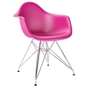 Designová židle DAR růžová A48991 CULTY plus