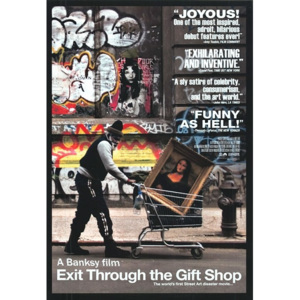 Plakát, Obraz - Banksy Street Art - Exit Through The Giftshop, (68,5 x 101,5 cm)