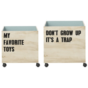 Úložný box na kolečkách Favorite Toys - 2 druhy Menší