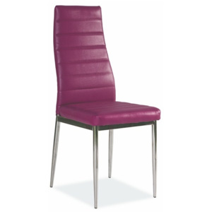 Jídelní čalouněná židle TOLENTINO fialová