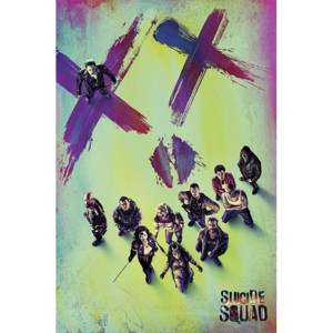 Plakát, Obraz - Suicide Squad: Sebevražedný oddíl - Face, (61 x 91,5 cm)