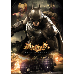 Plakát, Obraz - Batman: Arkham Knight - Battle, (47 x 67 cm)