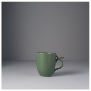 Hrnek s netradičním uchem TEA CUP zelený