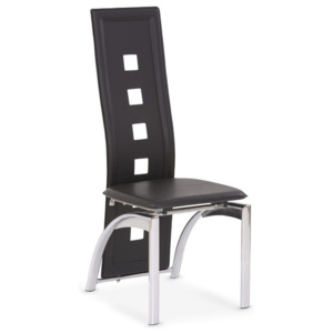 HM MÖBEL | Jídelní židle K-4 - Černá