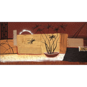 Obraz, Reprodukce - Měsíc, Takira, (100 x 50 cm)