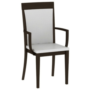 CESARO čalouněná židle s područemi wenge