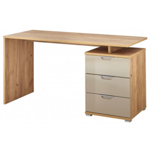 Office - Stůl (dub navarra/písková)
