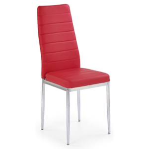 HM MÖBEL | Jídelní židle K-70C černá - Červená
