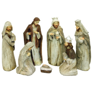 Betlém -figurky polyresinové, 7kusů v setu