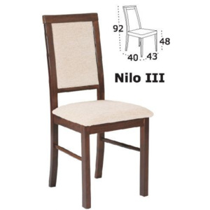 Jídelní židle Drewmix NILO III - DŘEVO dub, LÁTKA 9