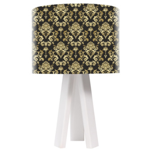 Svítidlo Art Deco Brown/Gold stolní
