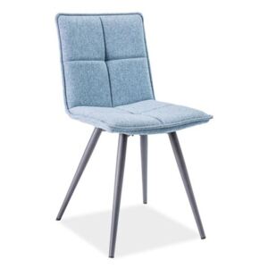 Jídelní židle ROLINS, 44x85x42, modrá