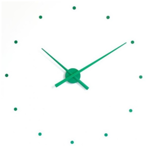 Designové nástěnné hodiny NOMON OJ zelené 50cm