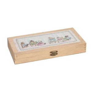 Dřevěný box s dětským motivem