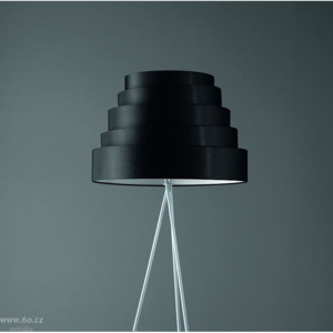 Karboxx Babel, černá stojací lampa na trojnožce, 3x23W E27, výška 180cm