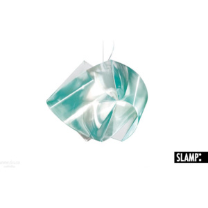 Slamp Gemmy prisma color, závěsné svítidlo z lentiflexu, smaragd, 1x24W (úsporné), šířka: 42cm