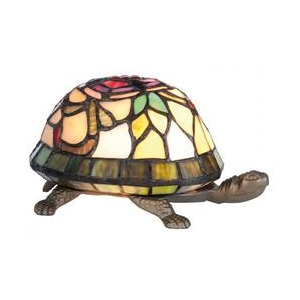 Tiffany dekorativní osvětlení - Želvička (15*22*13 cm)