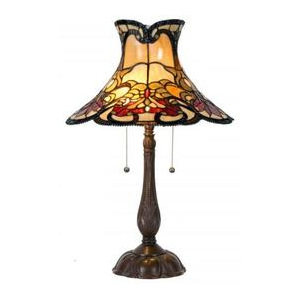 Tiffany stolní lampa Beduín (Ø 51*66 cm výška)